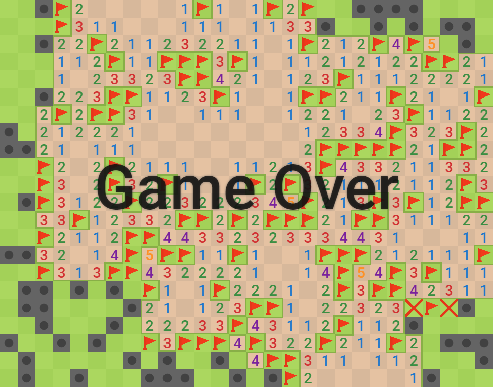 Game of minesweeper